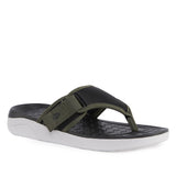 Hush Puppies Sandal Pria Stride Ii - Toepost In Black