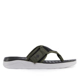 Hush Puppies Sandal Pria Stride Ii - Toepost In Black