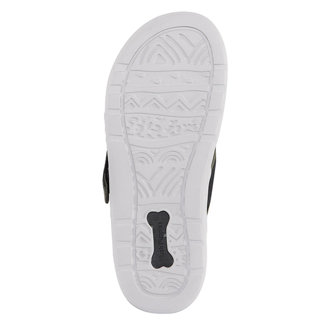 Hush Puppies Sandal Pria Stride Ii - Toepost In Black