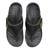 Hush Puppies Sandal Pria Stride Ii - Toepost In Black