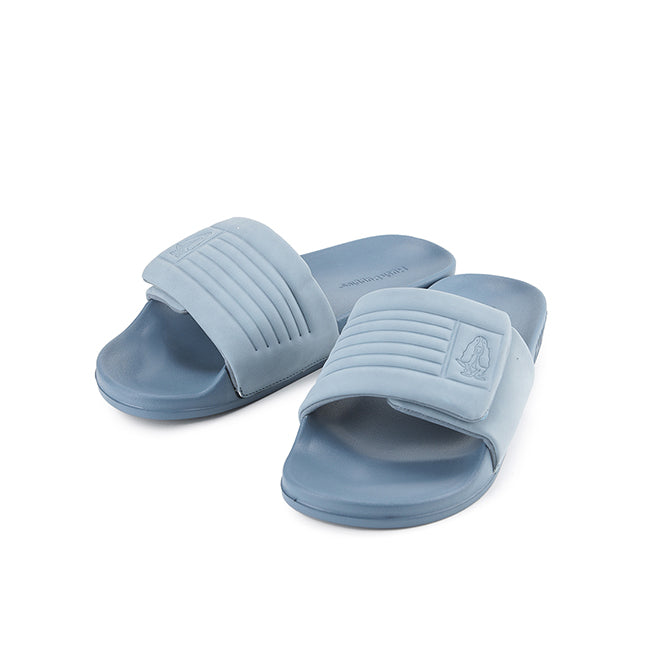 Hush Puppies Sandal Pria Thanos Cliff Slide In Blue