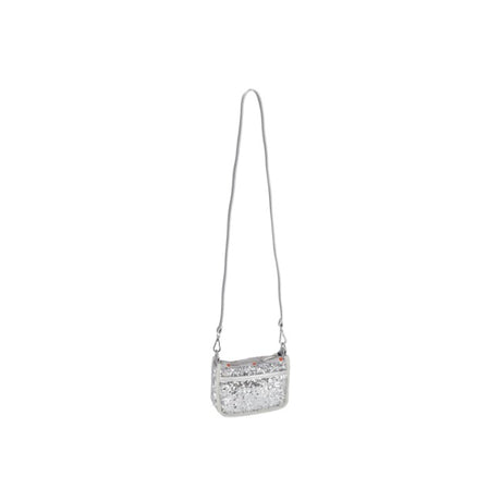 2Way Chain Mini Bag In Cosmic Silver