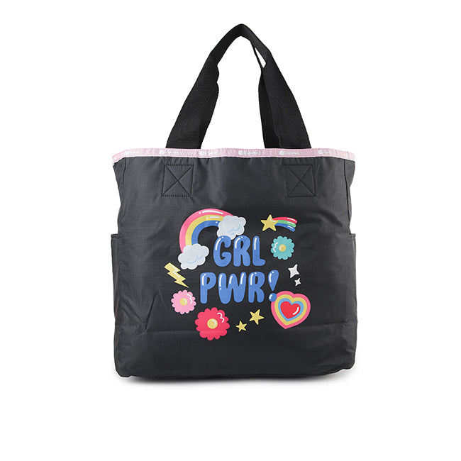 LeSportsac Unisex Bags Lg Reversible Tote In Ppg Grl Pwr Tote