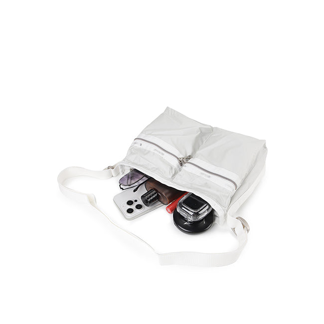 LeSportsac Unisex Bags Essential Zip Crossbody In Blanc C