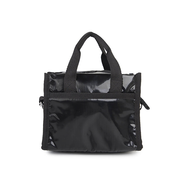 LeSportsac Unisex Bags E/W Shoulder Satchel In Black Shine