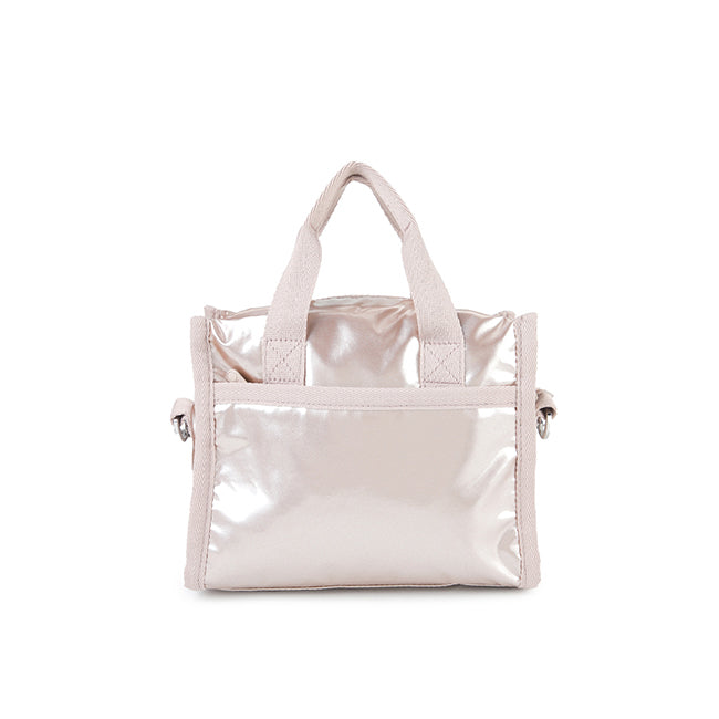 LeSportsac Unisex Bags E/W Shoulder Satchel In Rose Gold Shine