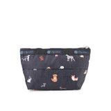 LeSportsac Unisex Pouch Small Sloan Cosmetic In Woof Wonderland
