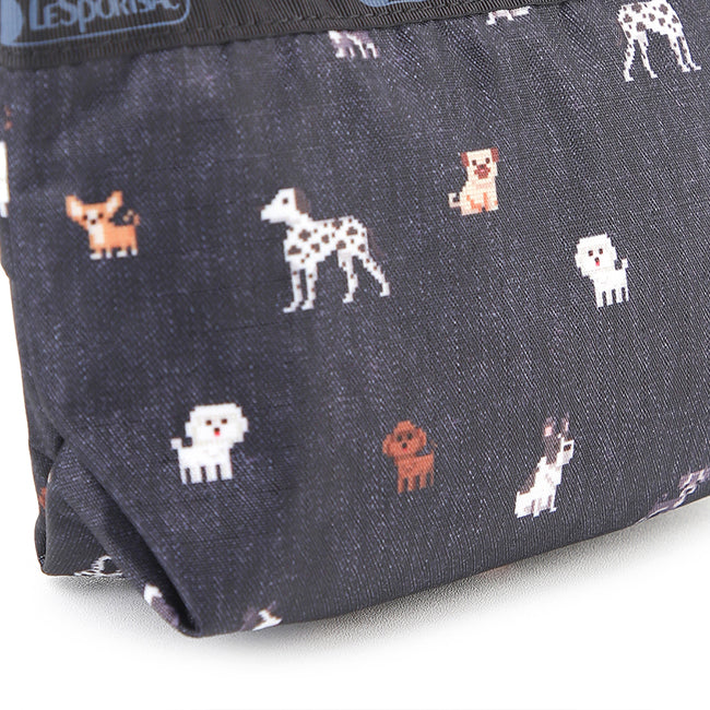 LeSportsac Unisex Pouch Small Sloan Cosmetic In Woof Wonderland