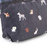 LeSportsac Unisex Pouch Small Sloan Cosmetic In Woof Wonderland