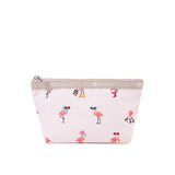 LeSportsac Unisex Pouch Small Sloan Cosmetic In Flamingo Party