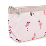 LeSportsac Unisex Pouch Small Sloan Cosmetic In Flamingo Party