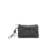 LeSportsac Unisex Wallet Zip Card Holder In Black Shine
