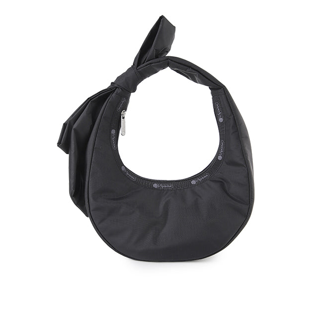 LeSportsac Unisex Bags Bow Crescent Shoulder In Black Bows
