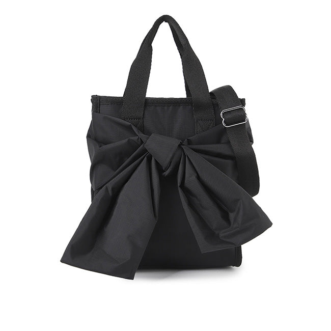 LeSportsac Unisex Bags Bow Mini N/S Tote In Black Bows