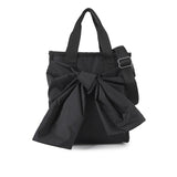 LeSportsac Unisex Bags Bow Mini N/S Tote In Black Bows