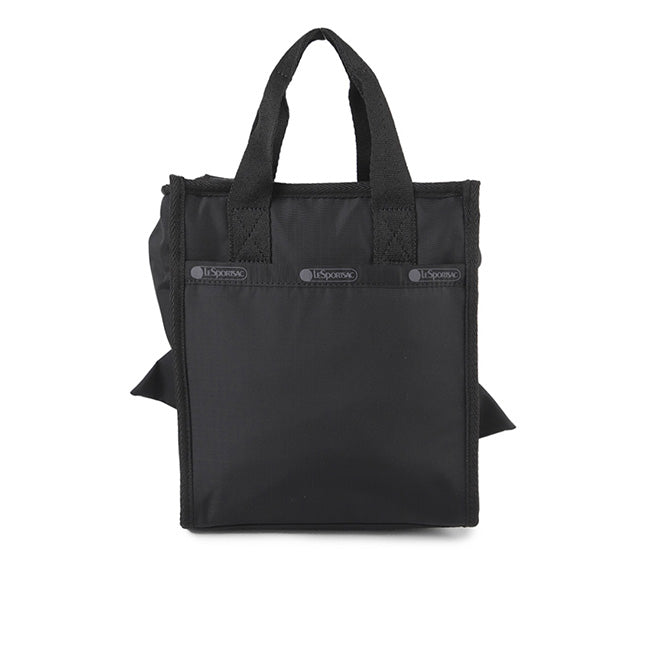 LeSportsac Unisex Bags Bow Mini N/S Tote In Black Bows