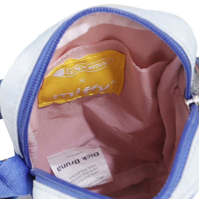 LeSportsac Unisex Bags Mini Phone Crossbody In Miffy Sky Blue Xbody