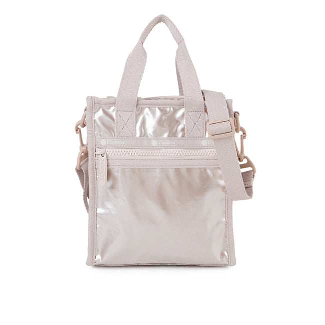 LeSportsac Unisex Bags Mini N/S Tote In Rose Gold Shine