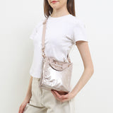LeSportsac Unisex Bags Mini N/S Tote In Rose Gold Shine