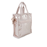 LeSportsac Unisex Bags Mini N/S Tote In Rose Gold Shine
