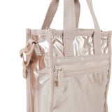 LeSportsac Unisex Bags Mini N/S Tote In Rose Gold Shine