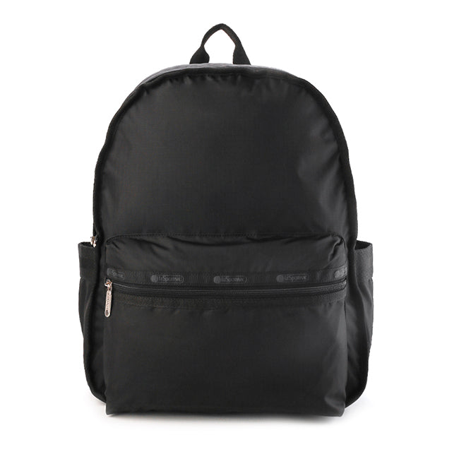 LeSportsac Unisex Route Backpack In Recycled Black