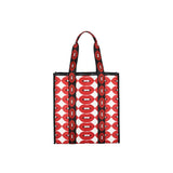 Lg Web Book Tote In Ll Lips Book Tote