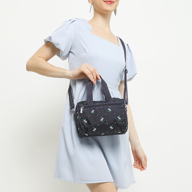 LeSportsac Unisex Bags Everyday Sm Satchel In Floral Lattice Emb
