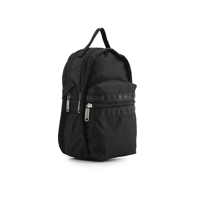 LeSportsac Tas Mini Bag Unisex Micro Shoulder Bag In Recycled Black