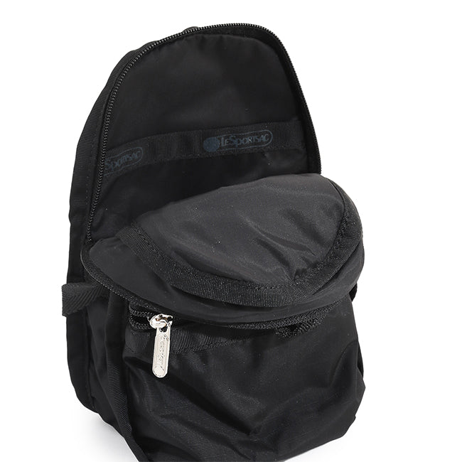 LeSportsac Tas Mini Bag Unisex Micro Shoulder Bag In Recycled Black