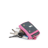 LeSportsac Unisex Wallet Key Card Holder In Miffy Orchard Green/Pink