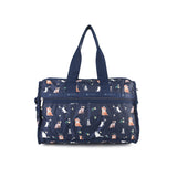 LeSportsac Unisex Bags Deluxe Med Weekender In Tropical Meow Cat