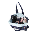 LeSportsac Unisex Bags Deluxe Med Weekender In Tropical Meow Cat