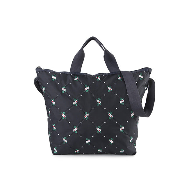 LeSportsac Unisex Bags Deluxe Easy Carry Tote In Floral Lattice Emb