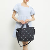 LeSportsac Unisex Bags Deluxe Easy Carry Tote In Floral Lattice Emb