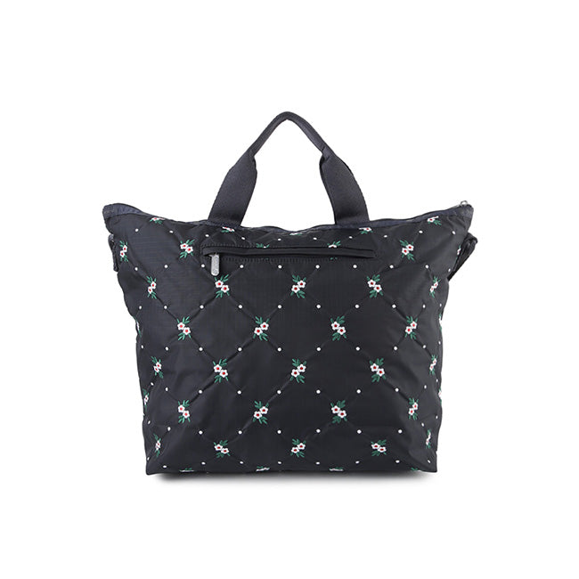 LeSportsac Unisex Bags Deluxe Easy Carry Tote In Floral Lattice Emb