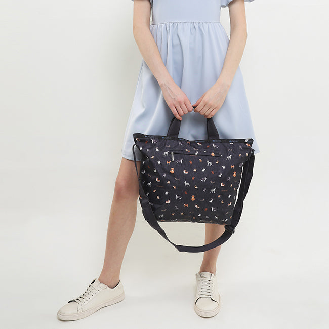 LeSportsac Unisex Bags Deluxe Easy Carry Tote In Woof Wonderland
