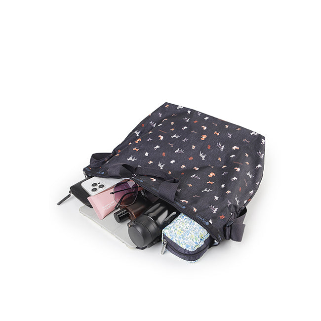 LeSportsac Unisex Bags Deluxe Easy Carry Tote In Woof Wonderland