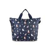 LeSportsac Unisex Bags Deluxe Easy Carry Tote In Tropical Meow Cat