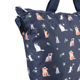 LeSportsac Unisex Bags Deluxe Easy Carry Tote In Tropical Meow Cat