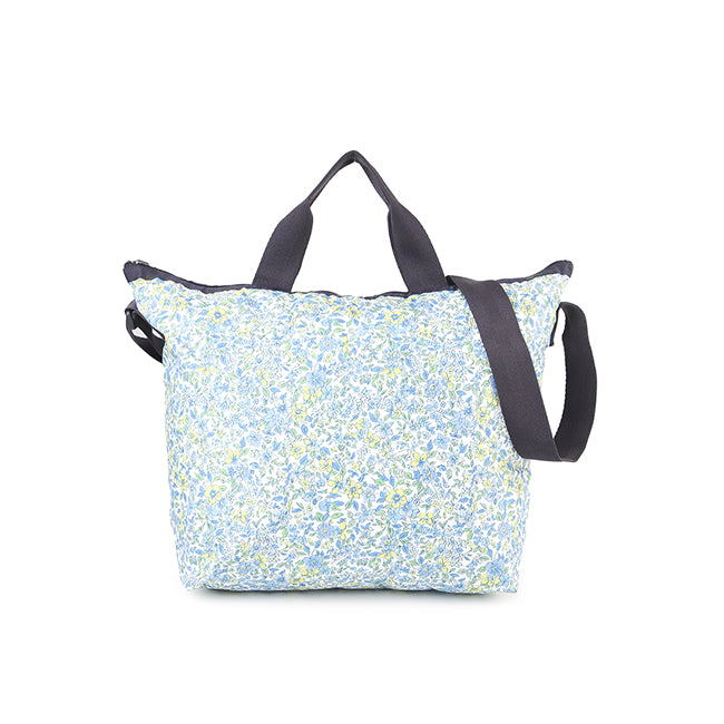 LeSportsac Unisex Bags Deluxe Easy Carry Tote In Tapestry Flower Blue