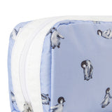 LeSportsac Unisex Pouch Rectangular Cosmetic In Petite Penguins White
