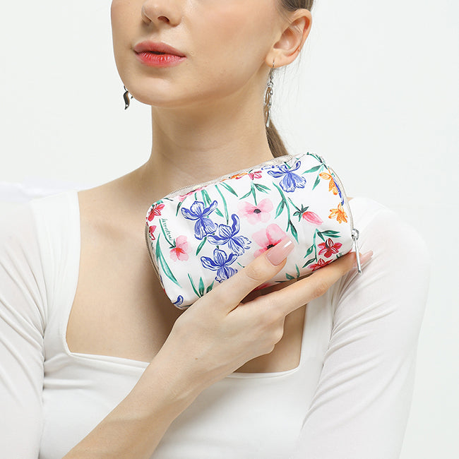 LeSportsac Unisex Pouch Rectangular Cosmetic In Watercolor Botanical