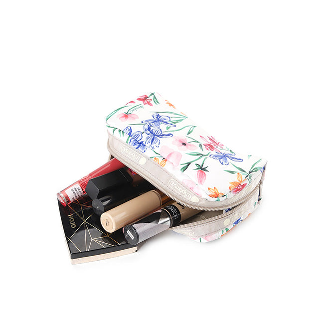 LeSportsac Unisex Pouch Rectangular Cosmetic In Watercolor Botanical