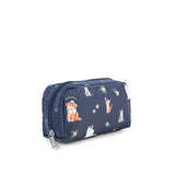 LeSportsac Unisex Pouch Rectangular Cosmetic In Tropical Meow Cat