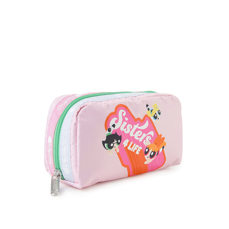 LeSportsac Unisex Pouch Rectangular Cosmetic In Ppg Pink Rect Cosm
