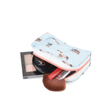 LeSportsac Unisex Pouch Rectangular Cosmetic In Floating Sea Otters