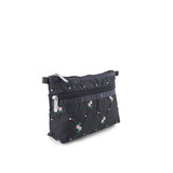 LeSportsac Unisex Pouch Cosmetic Clutch In Floral Lattice Emb