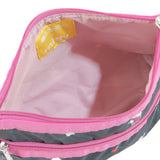 LeSportsac Unisex Pouch Cosmetic Clutch In Miffy Orchard Green/Pink