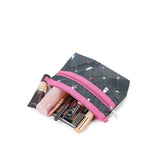 LeSportsac Unisex Pouch Cosmetic Clutch In Miffy Orchard Green/Pink